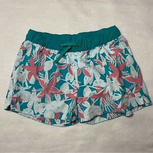 THE NORTH FACE Floral print women shorts Class V Sz M